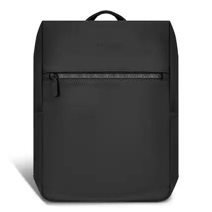 Front. Champs - Onyx Collection - Modern II Laptop Backpack - Black.