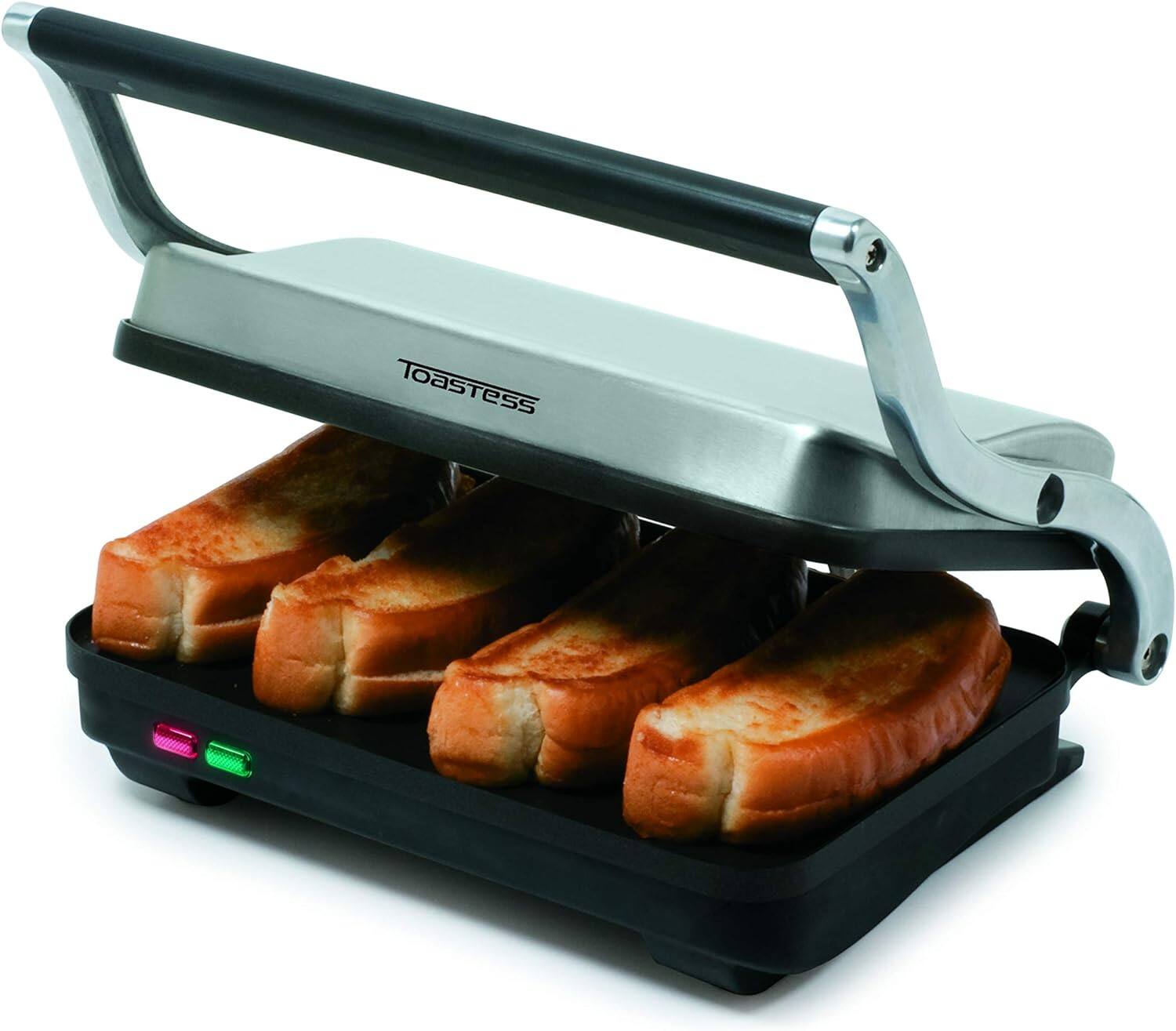 Alt View 1. Salton - Salton Sandwich Grill - Silver.