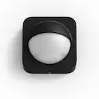 Front. Philips - Hue Outdoor Motion Sensor - Black And White.