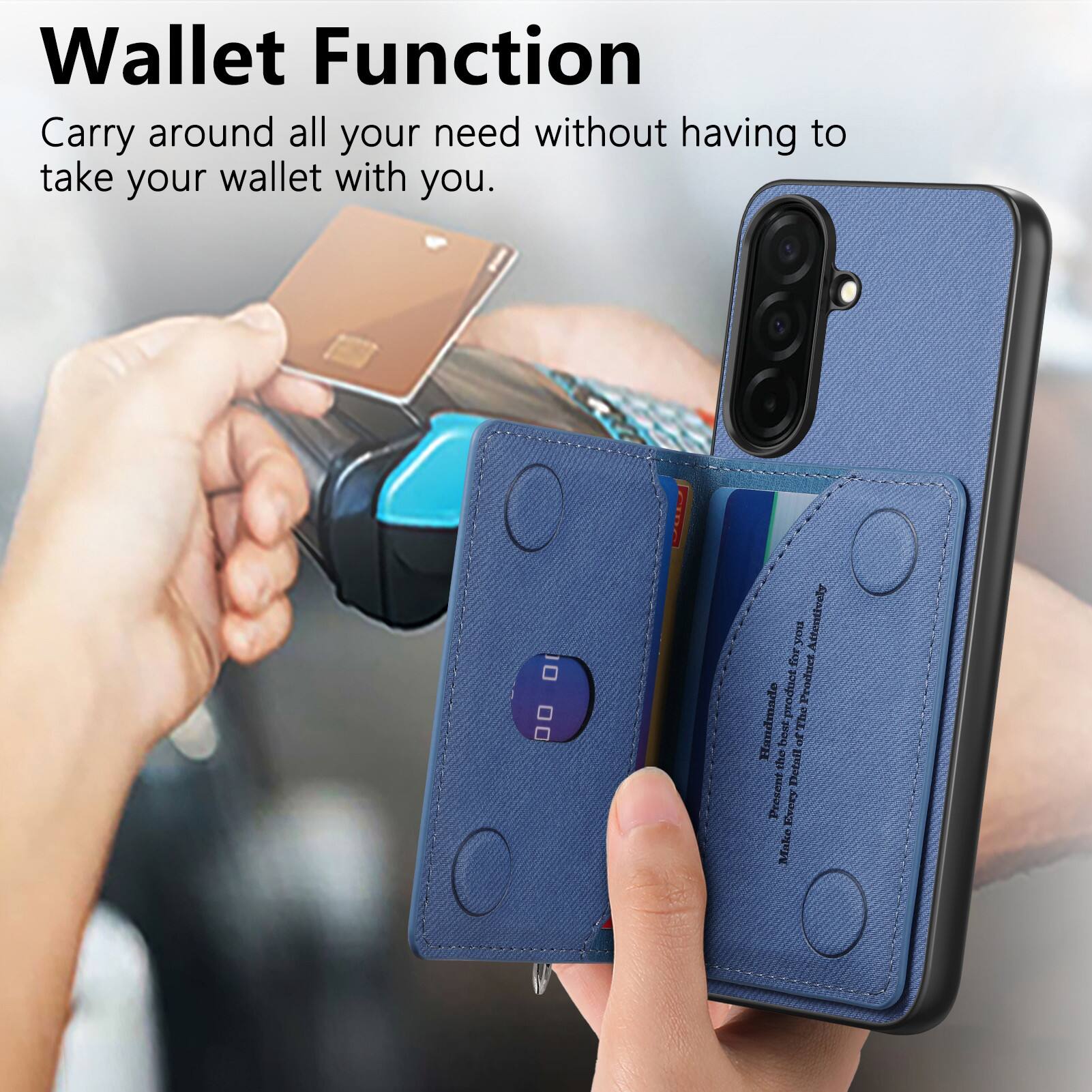 Wallet Function  
Carry around all your need without having to take your wallet with you.  

Attentively for product  
Froduct Handmade  
The best the Detail  
Present Free