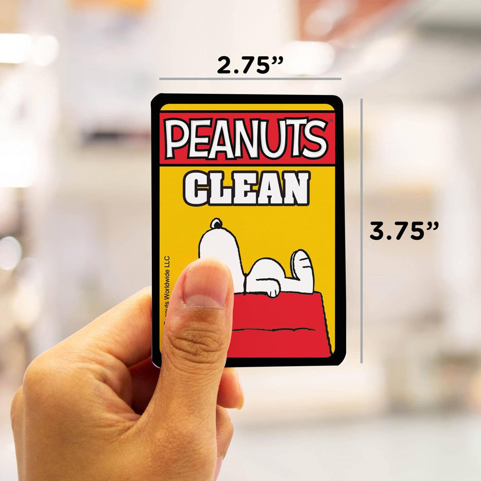 2.75" PEANUTS CLEAN 3.75" LLC Worldwide