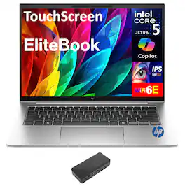 HP - EliteBook 840 Laptop 14.0 WUXGA (Intel Ultra 5 125U, 32GB DDR5, 2TB PCIe SSD, Intel Graphics, Win 11 Pro) - Natural Silver