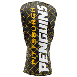 Team Golf - Pittsburgh Penguins Quilted Fairway Headcover - Multicolor
