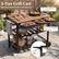 3-Tier Grill Cart
Make food and dinnerware well-organized
34" x 20" Spacious Countertop
33.5" x 10" Foldable Side Panel
2 Metal Open Shelves
CHARCOAL - OF05