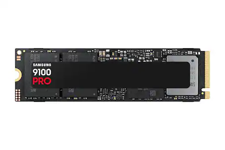 Samsung - – 9100 PRO 2TB Internal SSD PCIe Gen 5x4 NVMe, Speeds Up to 14700 MB/s