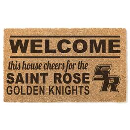 Jardine - Saint Rose Golden Knights 18" x 30" Welcome Doormat - Brown