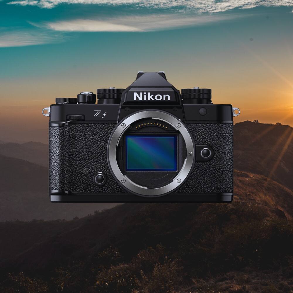 Back. Nikon - Nikon Zf Mirrorless Camera with FTZ II Adapter Kit - Black.