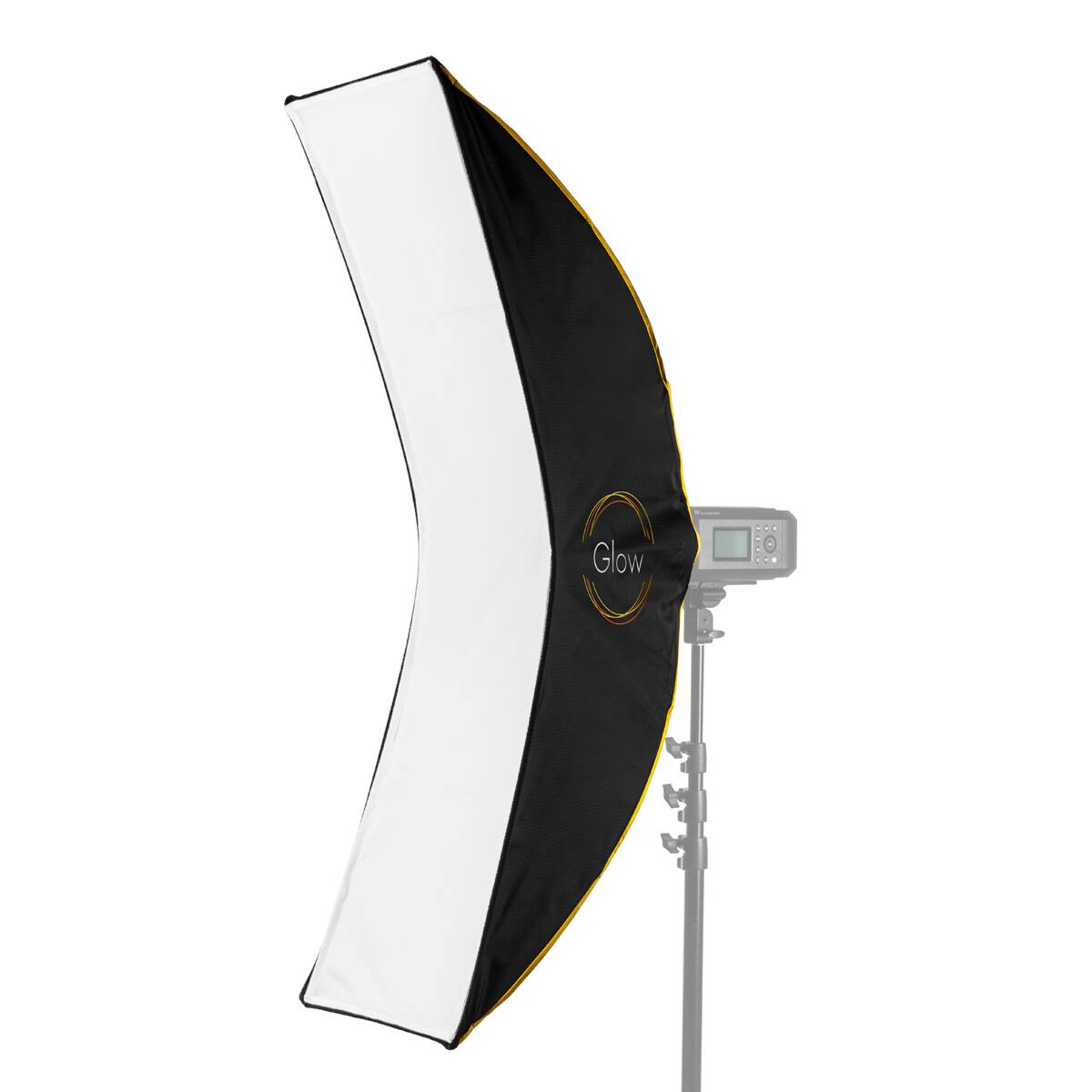 Alt View 6. Glow - Glow EZ Lock ARC Curved Strip Softbox With Bowens Mount (14" x 48").