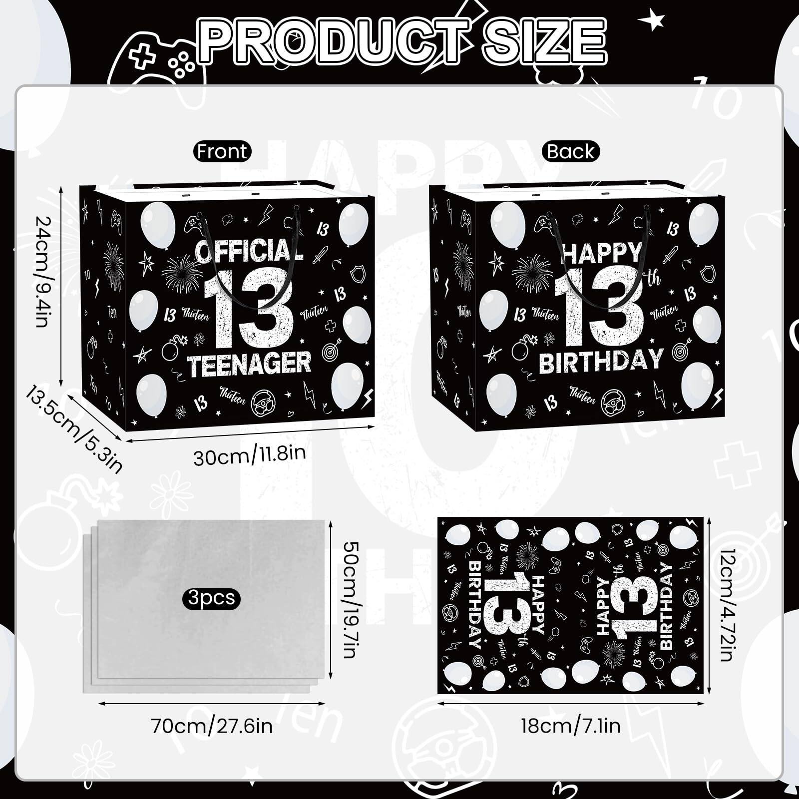 **PRODUCT SIZE**

- **Front**
  - 24cm/9.4in
  - 13.5cm/5.3in
  - 30cm/11.8in

- **Back**
  - 24cm/9.4in
  - 13.5cm/5.3in
  - 30cm/11.8in

- **3pcs**
  - 50cm/19.7in

- **Banner**
  - 18cm/7.1in
  - 122cm/48.2in

- **Total Size**
  - 70cm/27.6in