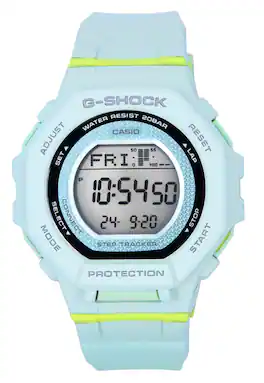 Casio - G-Shock G-Squad Digital Smartphone Link Pale Bio-Based Resin Quartz GMD-B300-3 200M Women's Watch - Green