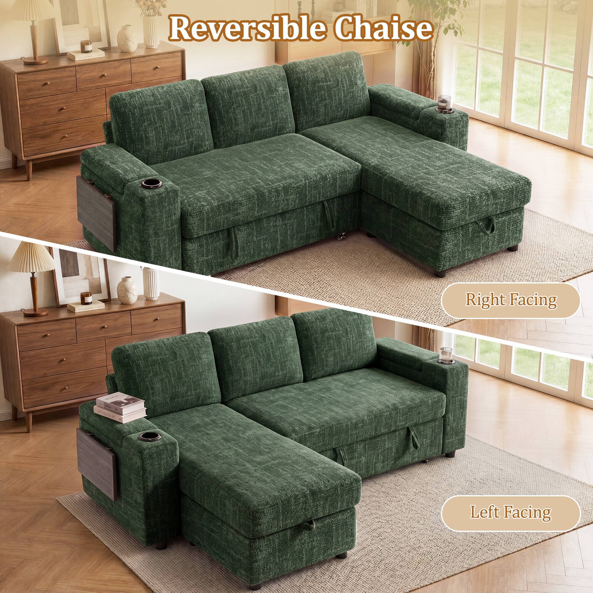 Reversible Chaise

Right Facing

Left Facing