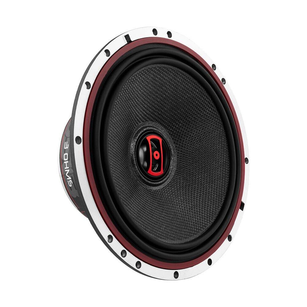 Angle. DS18 Audio - EXL 6.5" 2-way Coaxial Speaker with Built-in Driver and Grille, 120W RMS 3-Ohm.