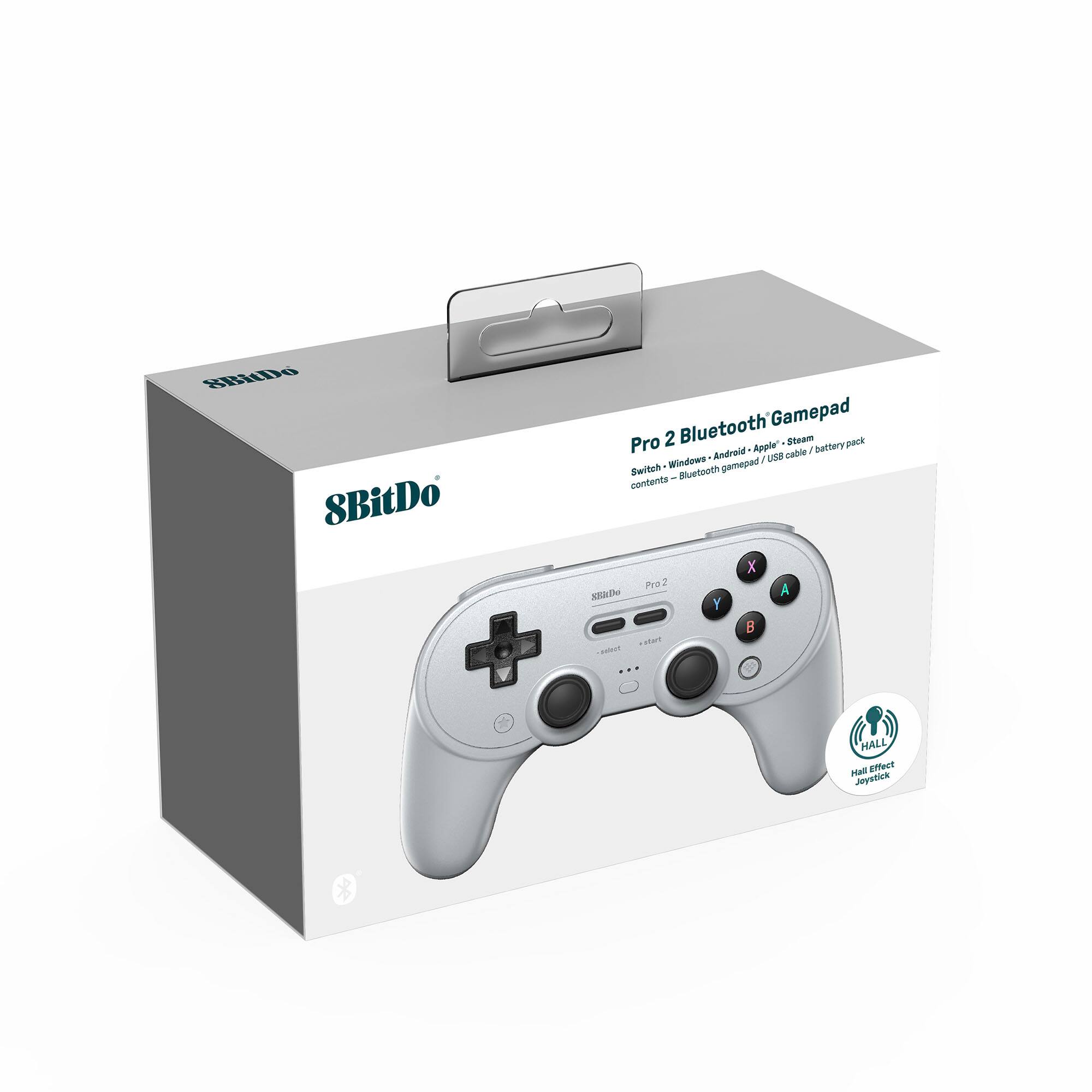8BitDo Pro 2 Bluetooth Controller for Switch, Windows, macOS, Android ...