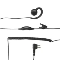 Cobra - C-Style Around the Ear Headset for Cobra Performa Business Radios - Black - Black - Front_Zoom