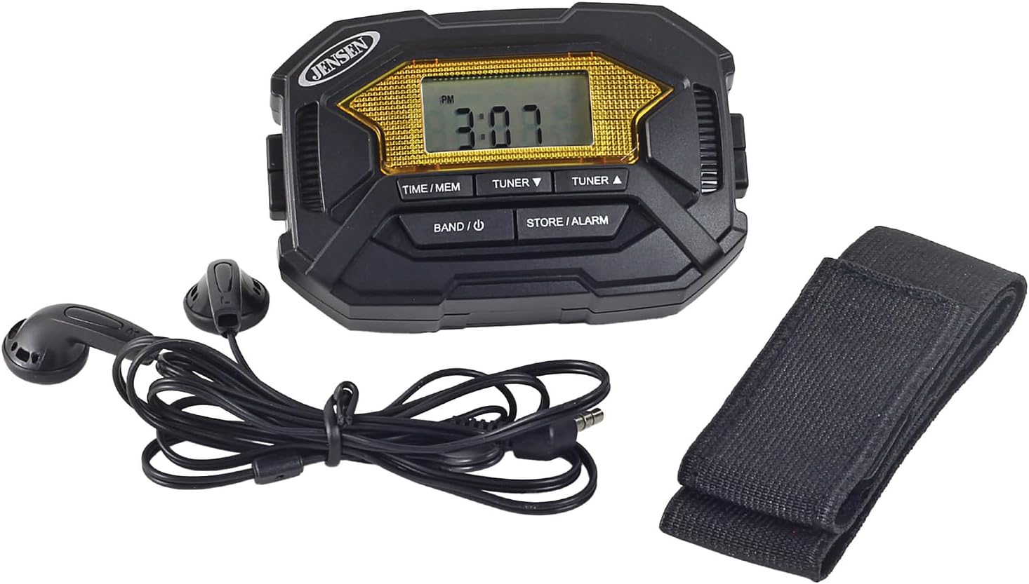 PM 3:07, TIME/MEM, TUNER, BAND/I, STORE/ALARM