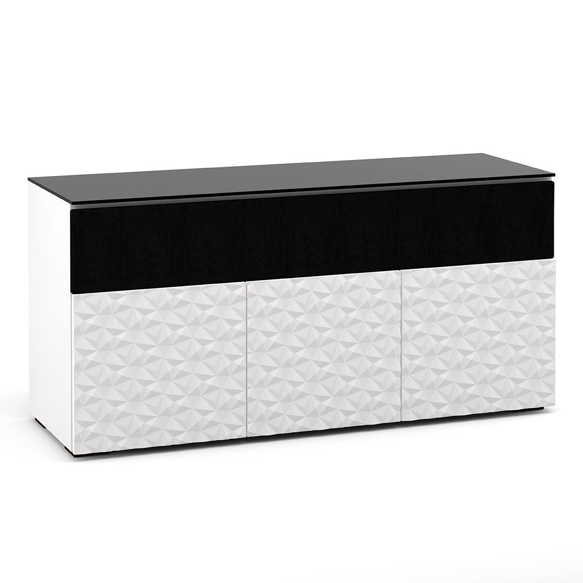 Front. Salamander Designs - Salamander Designs Chameleon Collection Milan 339 Triple Speaker Integrated Cabinet - White.