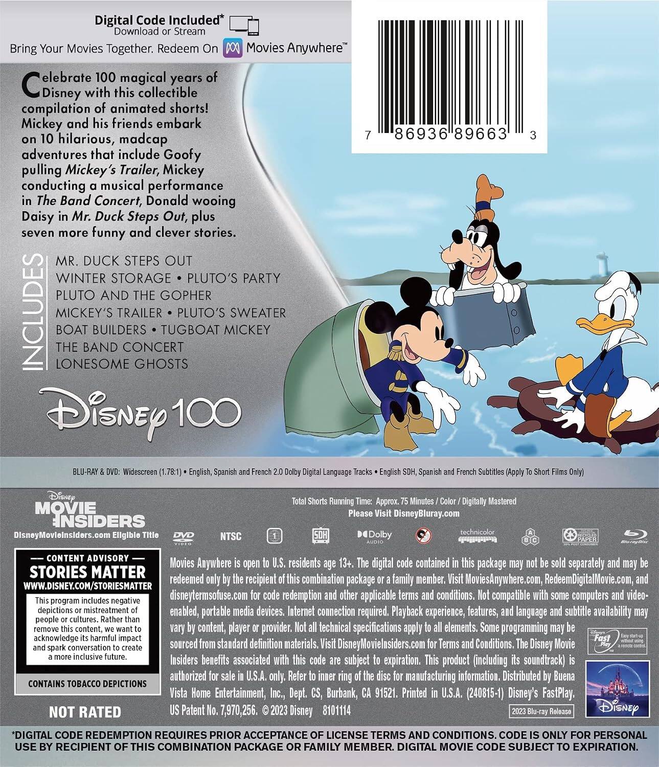 Alt View 1. Mickey & Friends 10 Classic Shorts, Volume 2   - BLU-RAY.