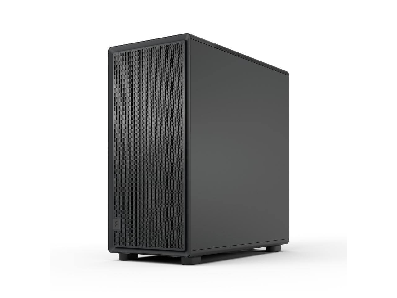 Alt View 5. Fractal Design - Fractal Design Epoch XL Black - High Airflow Case with Mesh Panel & 3 Fans - Black.