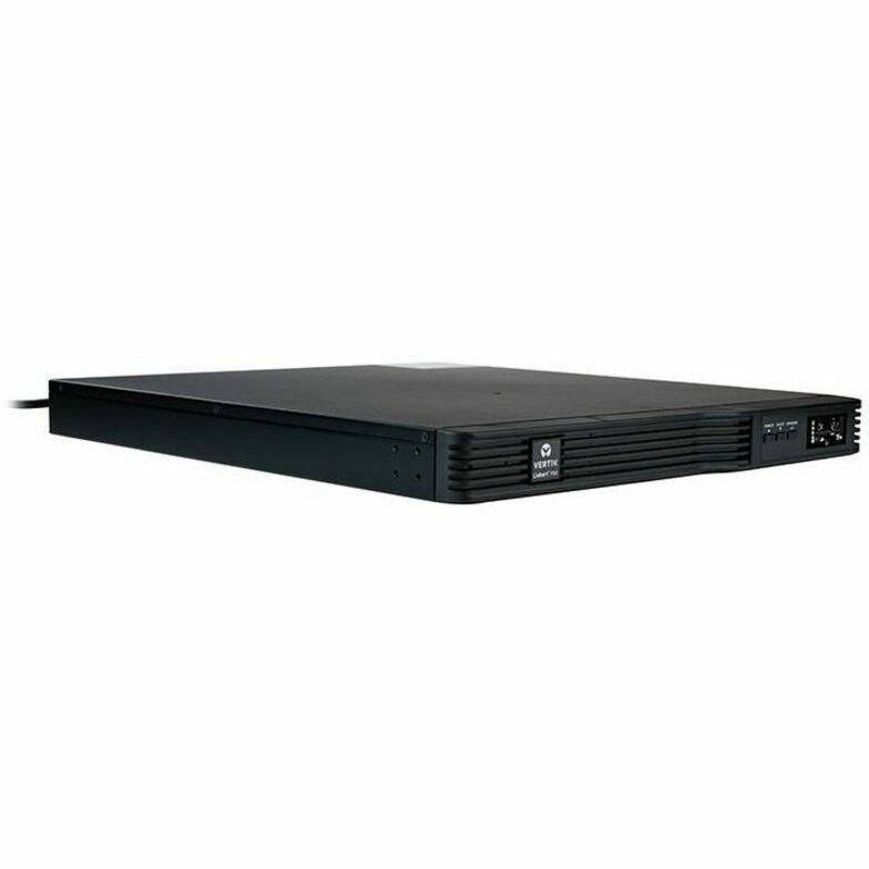 Alt View 2. Vertiv - Vertiv Liebert PSI5 UPS - 1500VA 1350W 120V 1U Line Interactive AVR Rack Mount UPS 0.9 Power Factor with SNMP Card - Black.