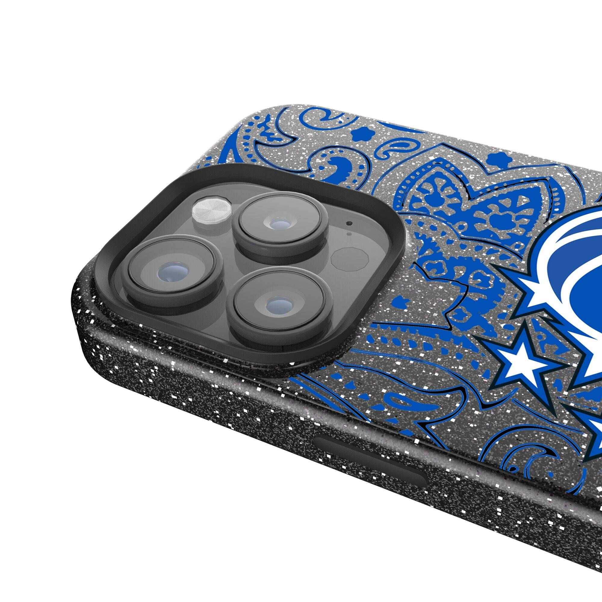 Alt View 3. Keyscaper - Orlando Magic Paisley Bling iPhone Case - 14 - Black.