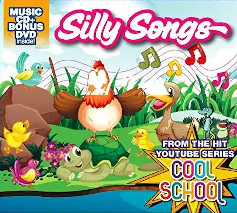 MUSIC CD + BONUS Silly Songs DVD inside!
Silly Songs
FROM THE HIT YOUTUBE SERIES COOL SCHOOL