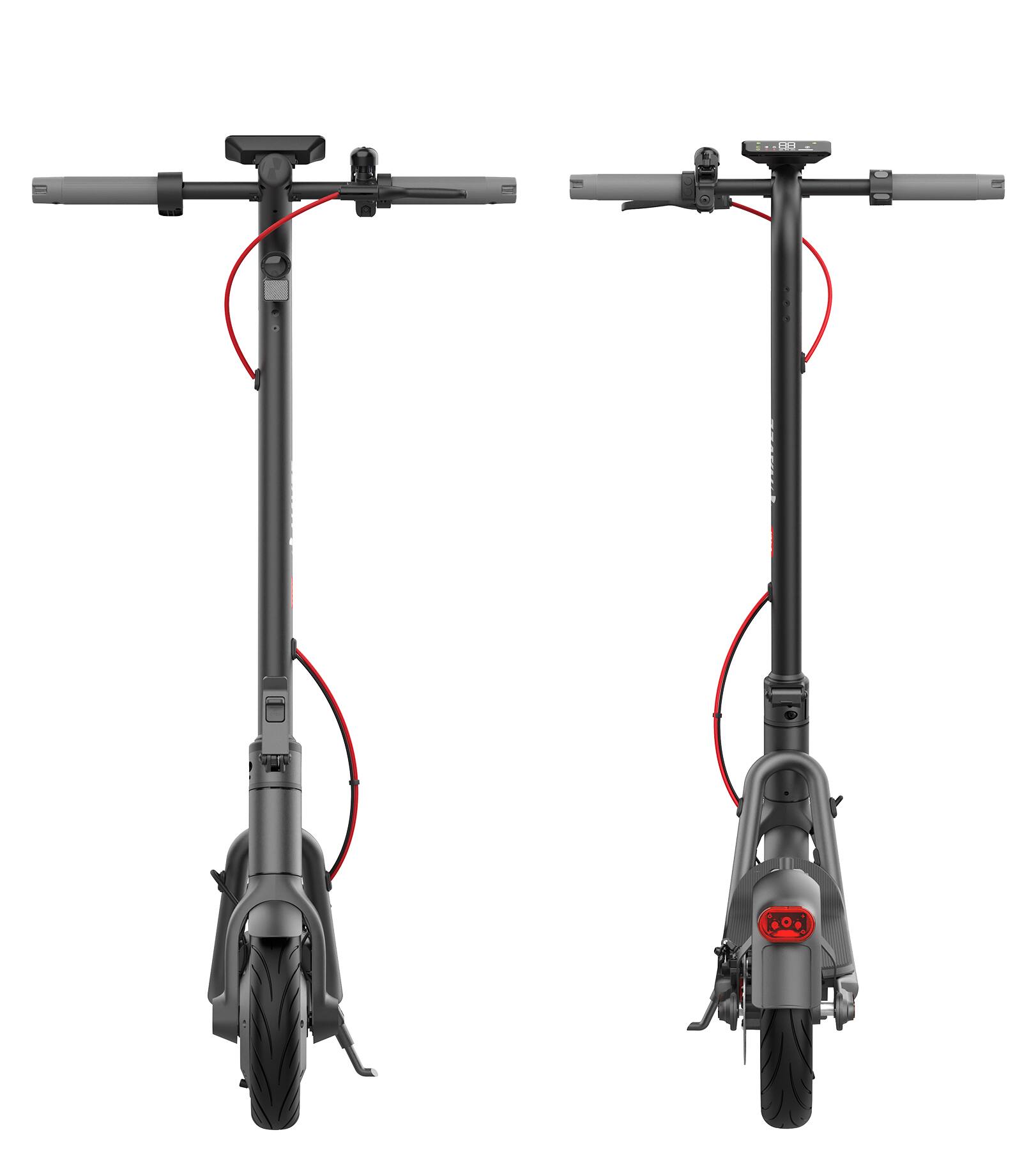 Alt View 1. NAVEE - V40i Electric Scooter w/25 mi Max Operating Range & 20 mph Max Speed - Black.