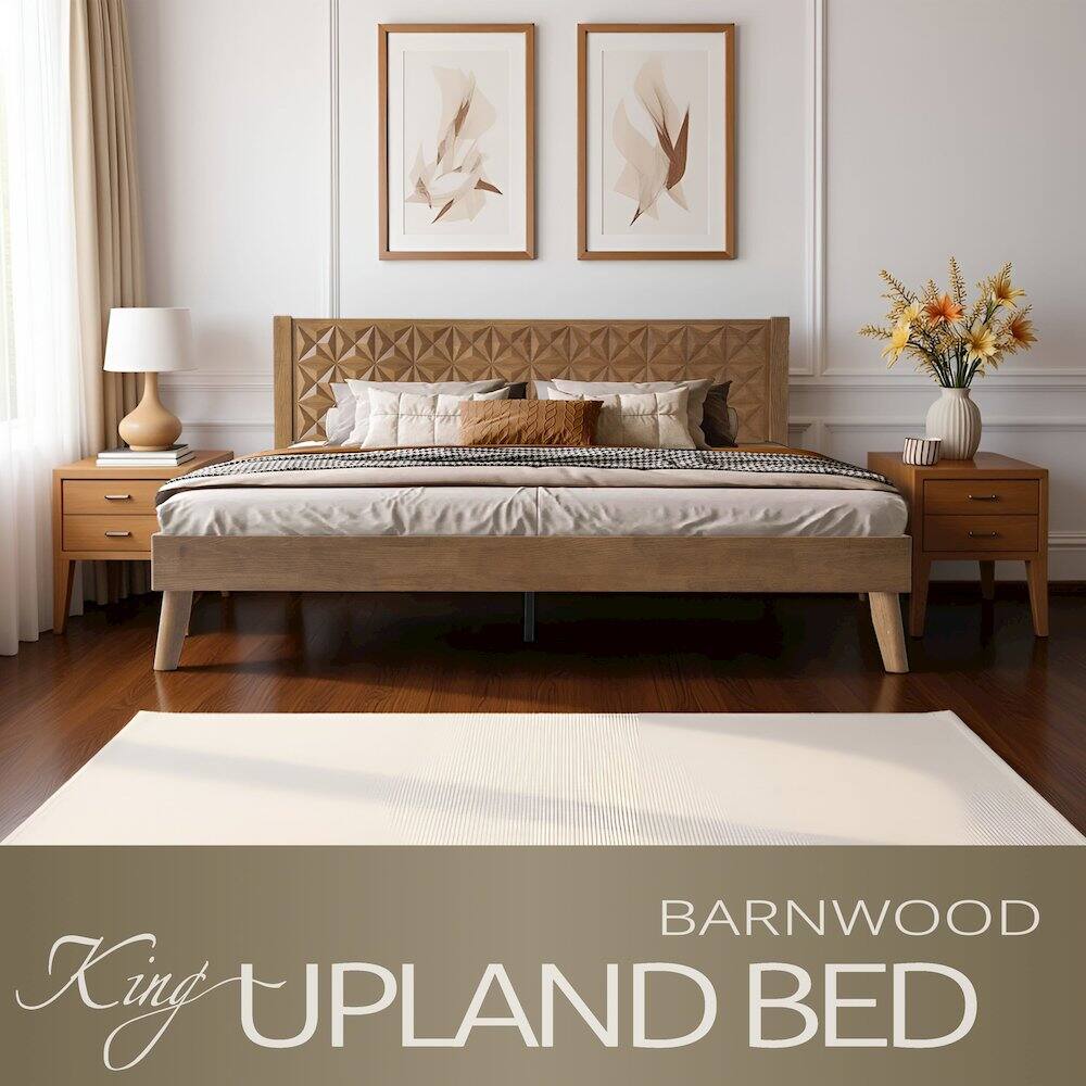 BARNWOOD King UPLAND BED