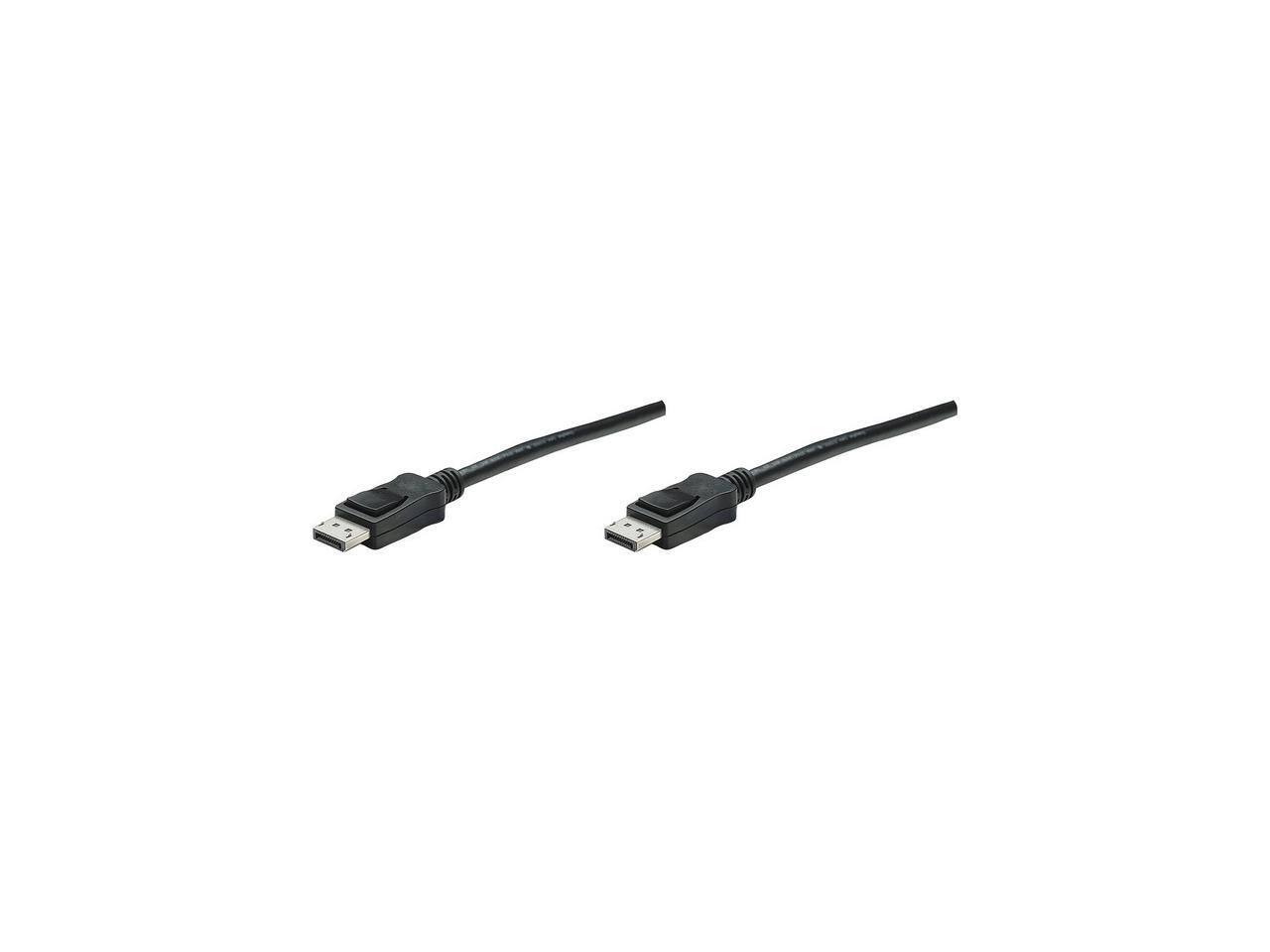Alt View 4. Manhattan - manhattan 6.6 ft. DisplayPort Monitor Cable.