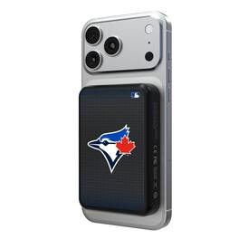 Keyscaper - Toronto Blue Jays Wireless Magnetic Power Bank - Black
