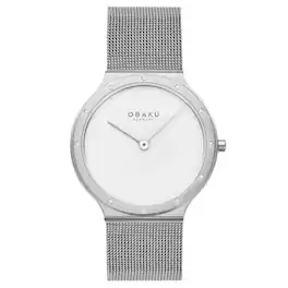 Obaku - Women's Note Lille Dial Watch - V285LECWMC - White