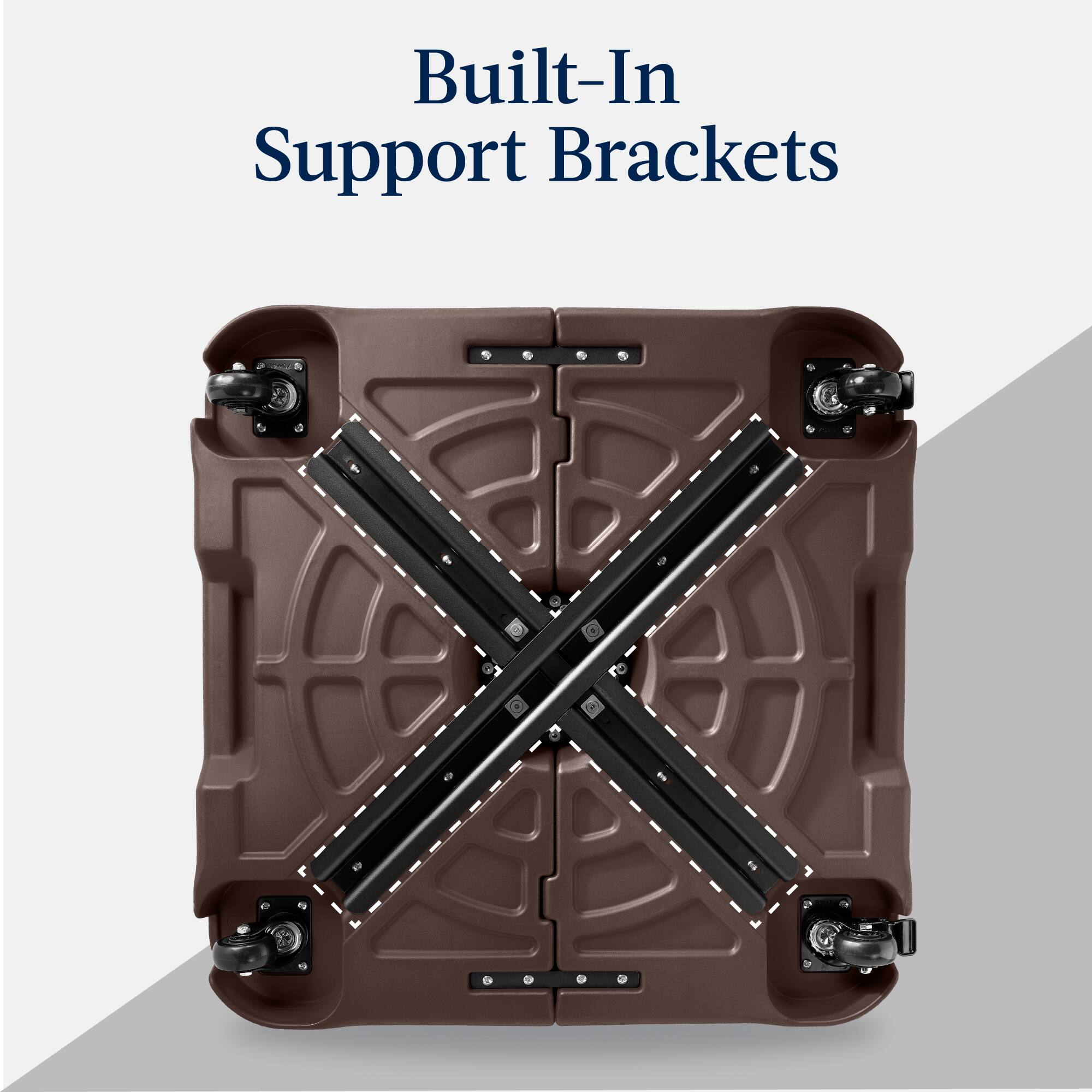 Built-In Support Brackets