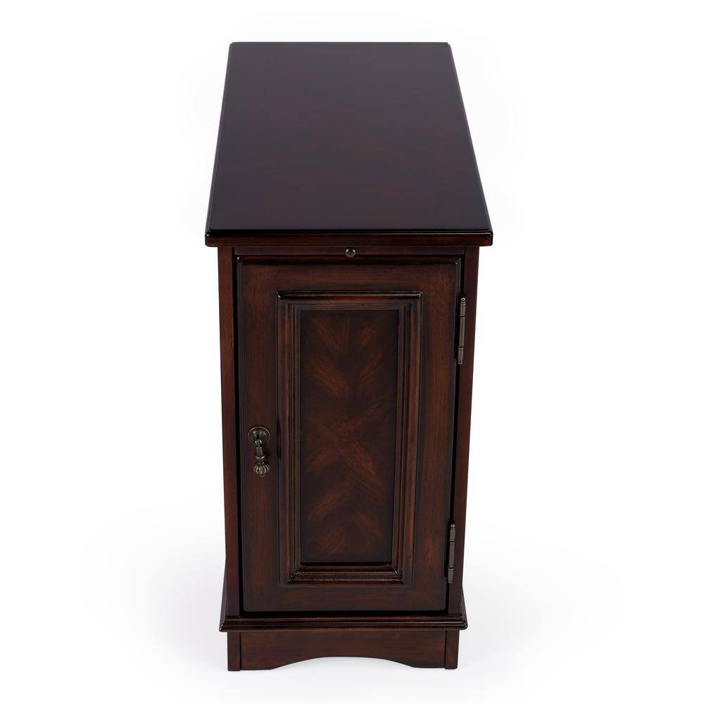 Alt View 2. Butler Specialty - Harling Cabinet - Dark Brown.