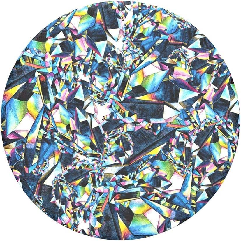 Front. PopSockets - Popsockets for Phone Grip & Stand Facet (gloss) - (800285) - Facet (gloss).