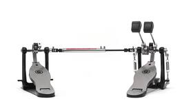Gibraltar Hardware - Chain Drive Double Bass Drum Pedal, Lightweight Design, G-Style Footboards & Smooth Response for Drummers of All Levels