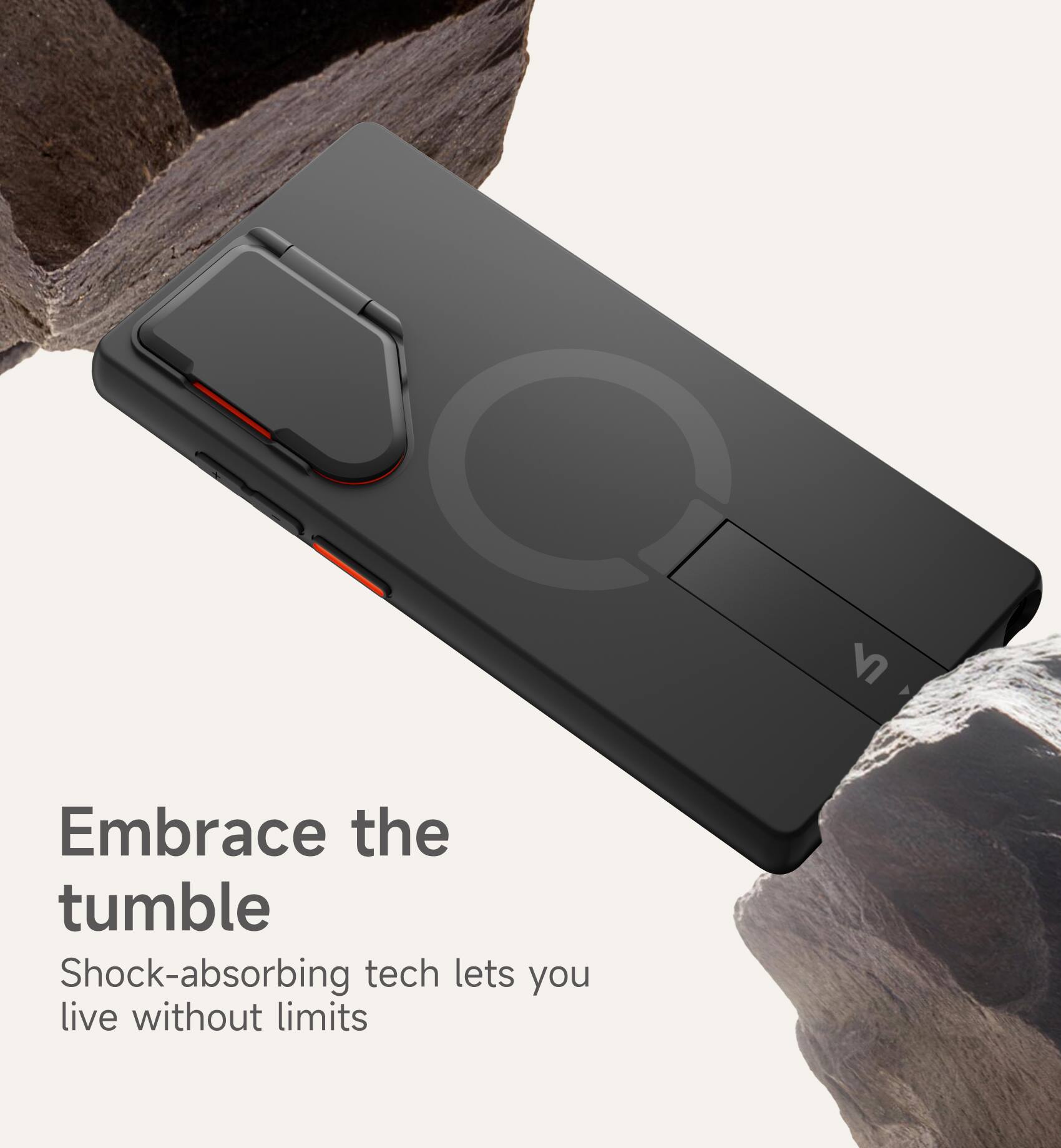 SURITCH Case for Samsung Galaxy S23 Ultra, Magnetic Shockproof