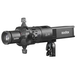 Godox - RS100Bi Bi-Color LED Video Light Kit with SP36K Projection Attachment, 2800K-6500K, Built-In Battery, NFC App