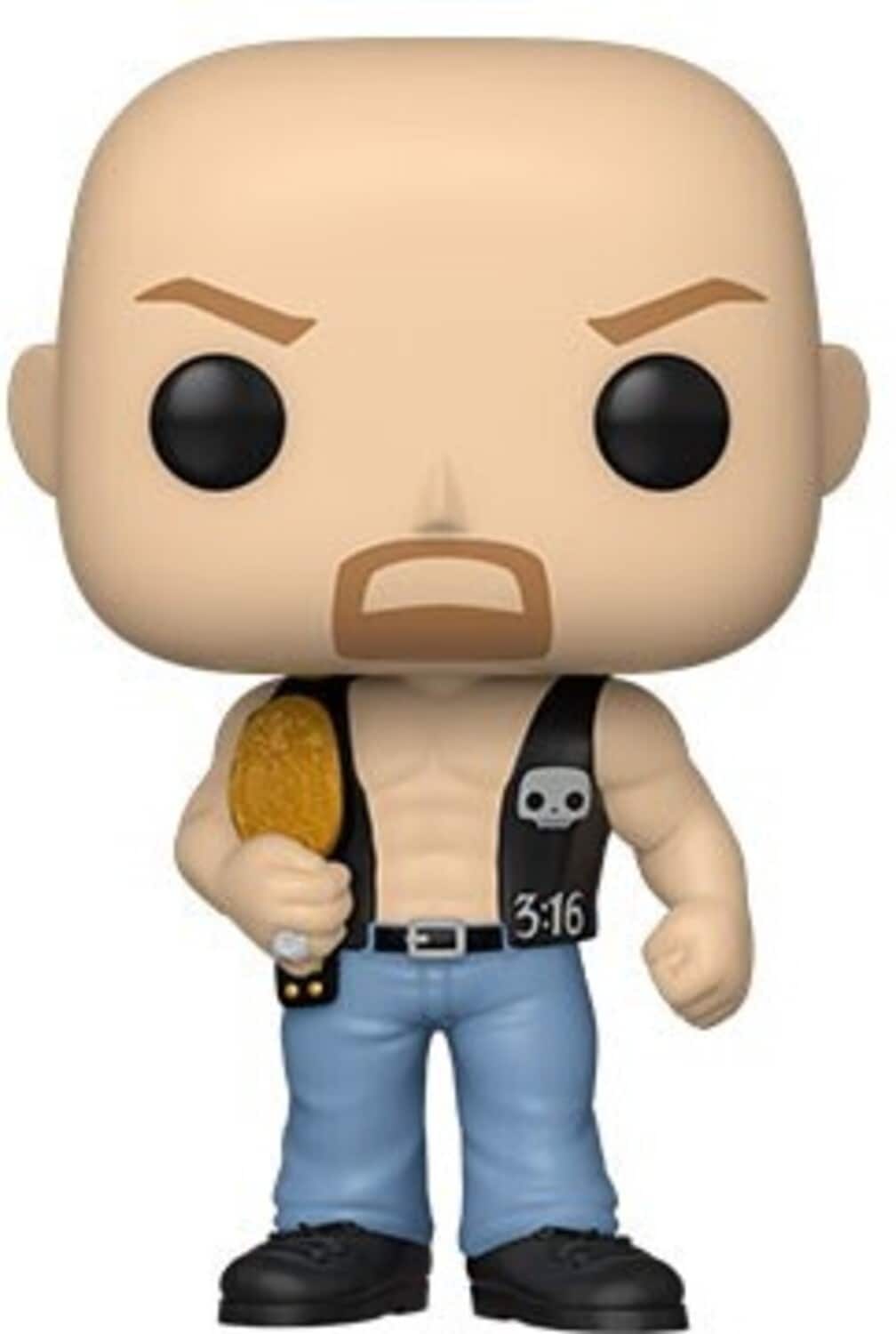 FUNKO POP! WWE: Steve 'Stone Cold' Austin with Belt - COLLECTABLES - Multicolor