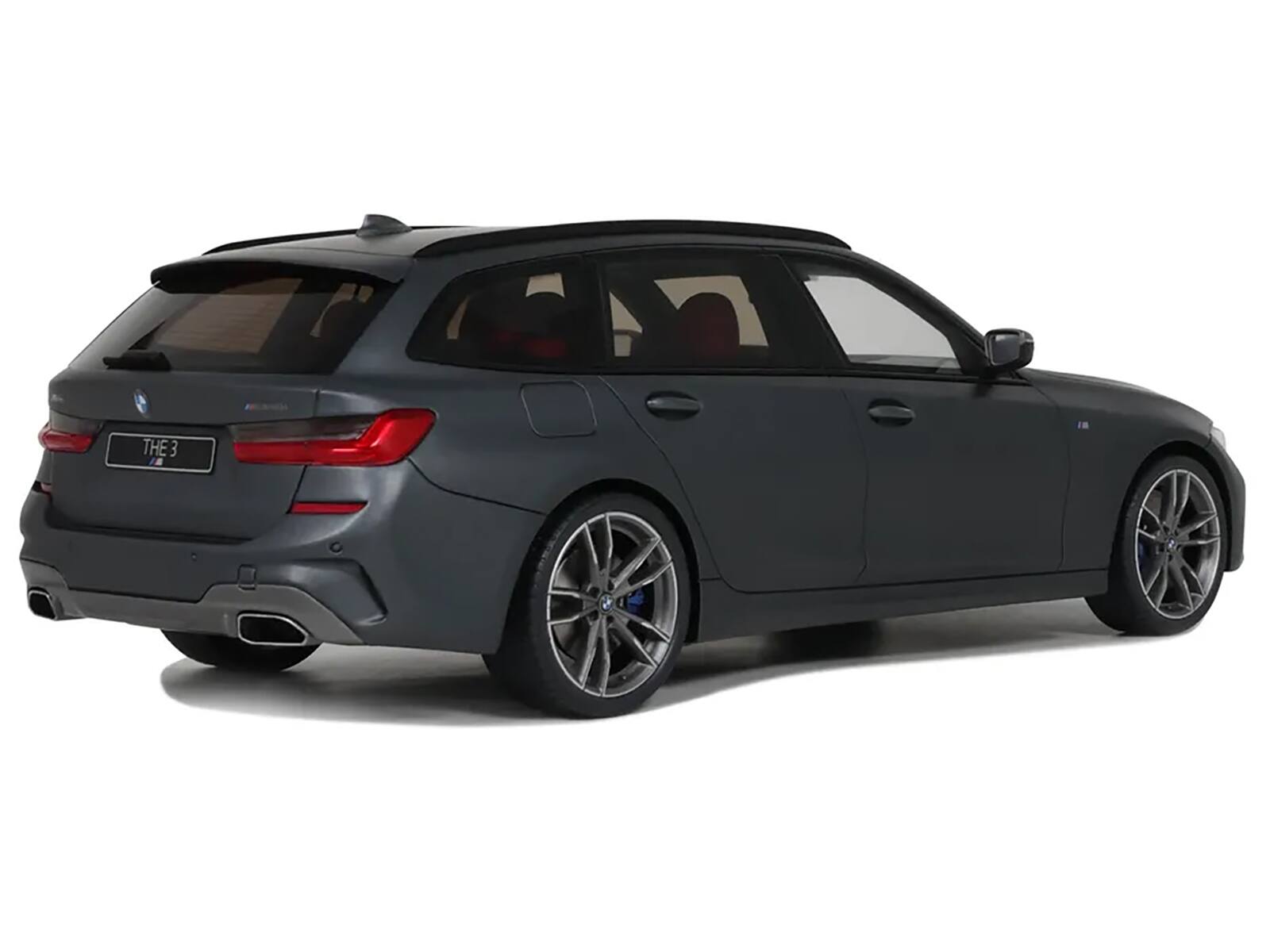 Back. GT Spirit - 2019 BMW M340i Xdrive M Gray Metallic 1/18 Model Car by GT Spirit - Gray Metallic.