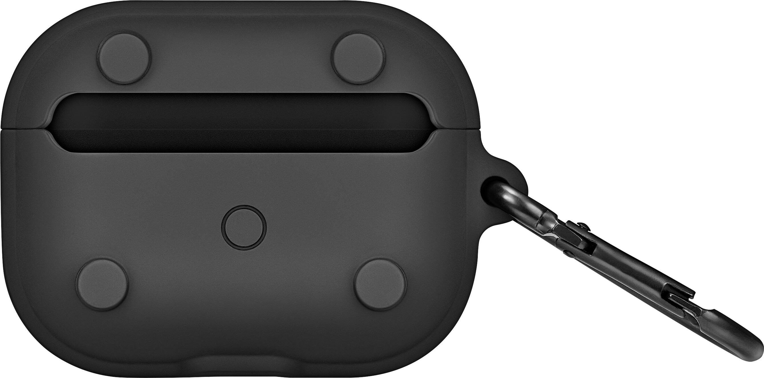 Alt View 14. Insignia™ - Silicone Case for Apple AirPods Pro 3 with 3-in-1 Cleaning Tool - Black.