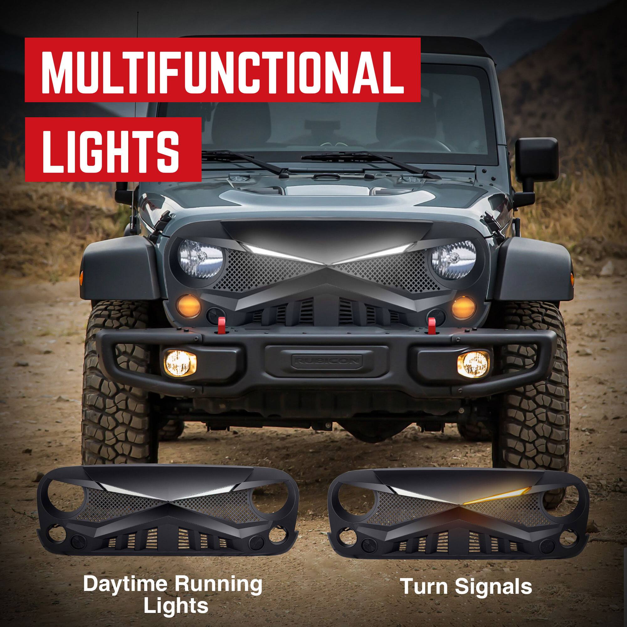MULTIFUNCTIONAL LIGHTS

Daytime Running Lights

Turn Signals