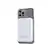Alt View 1. RapidX - Boosta 5k mAh 7.5W Magnetic Wireless Portable Charger for iPhone 12, 13 & 14 - White.
