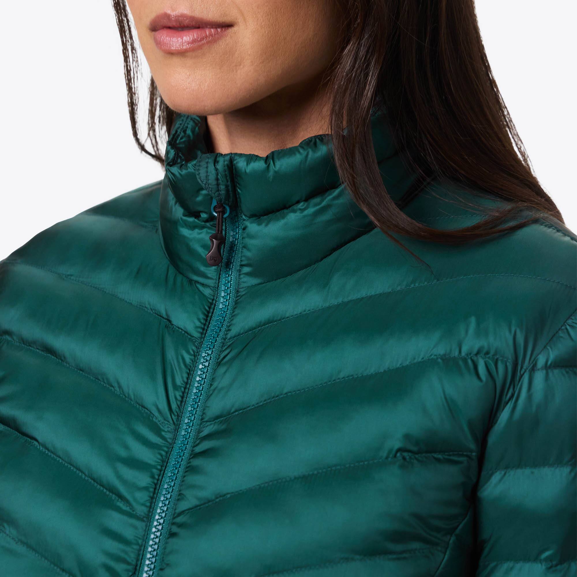 Alt View 2. Mobile Warming - Women's Backcountry Xtera Heated Jacket - Teal.