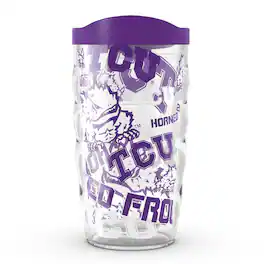 Tervis - TCU Horned Frogs 10oz. Allover Classic Wavy Tumbler - Multicolor