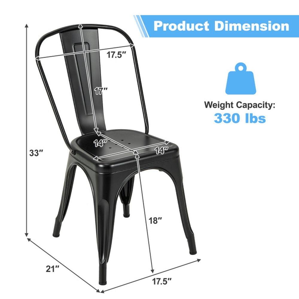 Product Dimension:  
- 17.5"  
- 17"  
- 33"  
- 14"  
- 14"  
- 18"  
- 21"  
- 17.5"  

Weight Capacity: 330 lbs