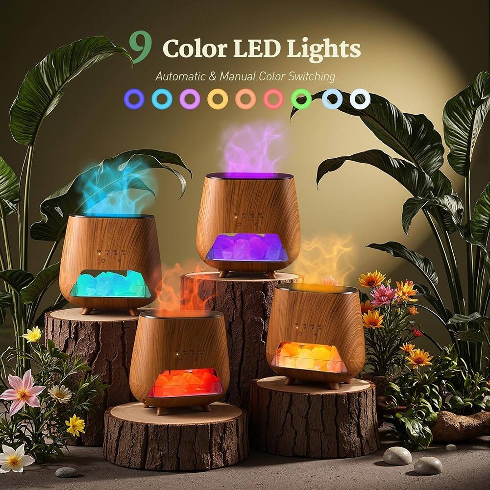 9 Color LED Lights  
Automatic & Manual Color Switching