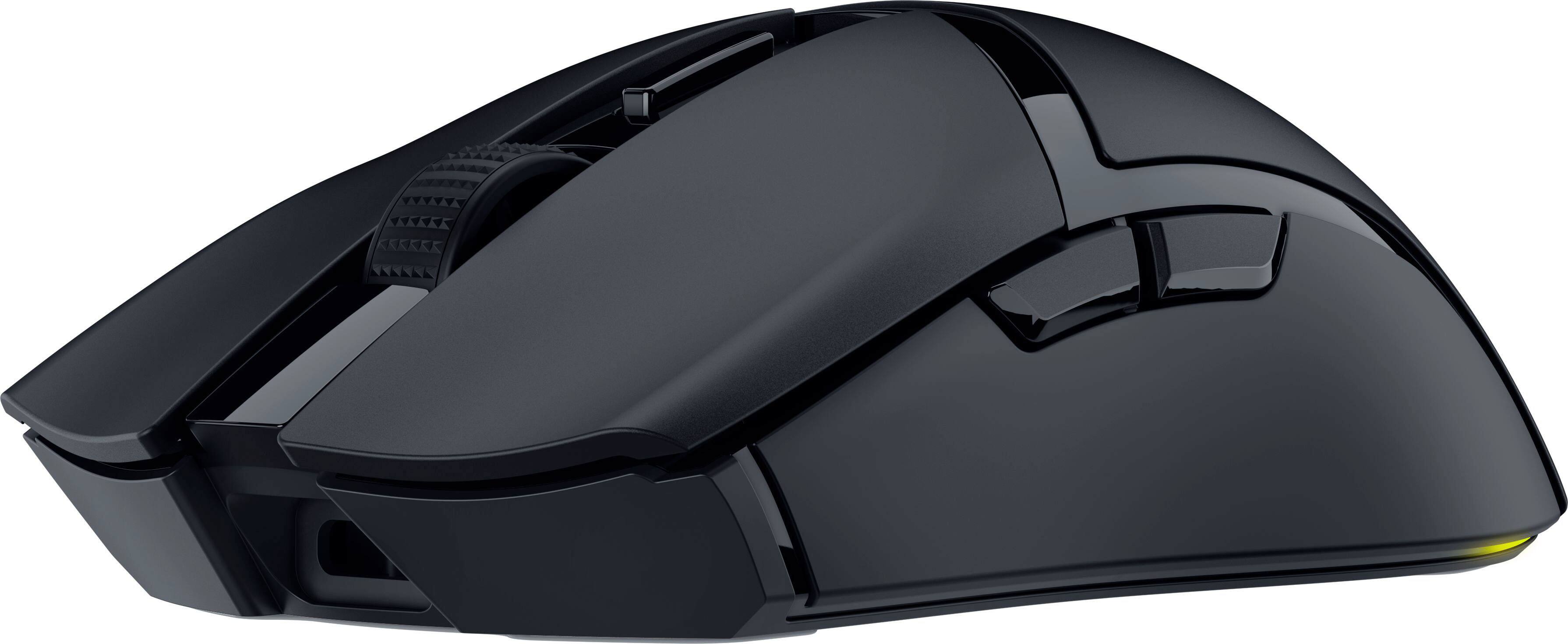 Alt View 4. Razer - Cobra Hyperspeed Lightweight Optical Gaming Mouse with Chroma RGB Backlighting - Black.
