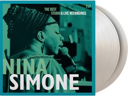 Nina Simone - Best Studio & Live Recordings - Ltd 180gm White Vinyl - VINYL LP