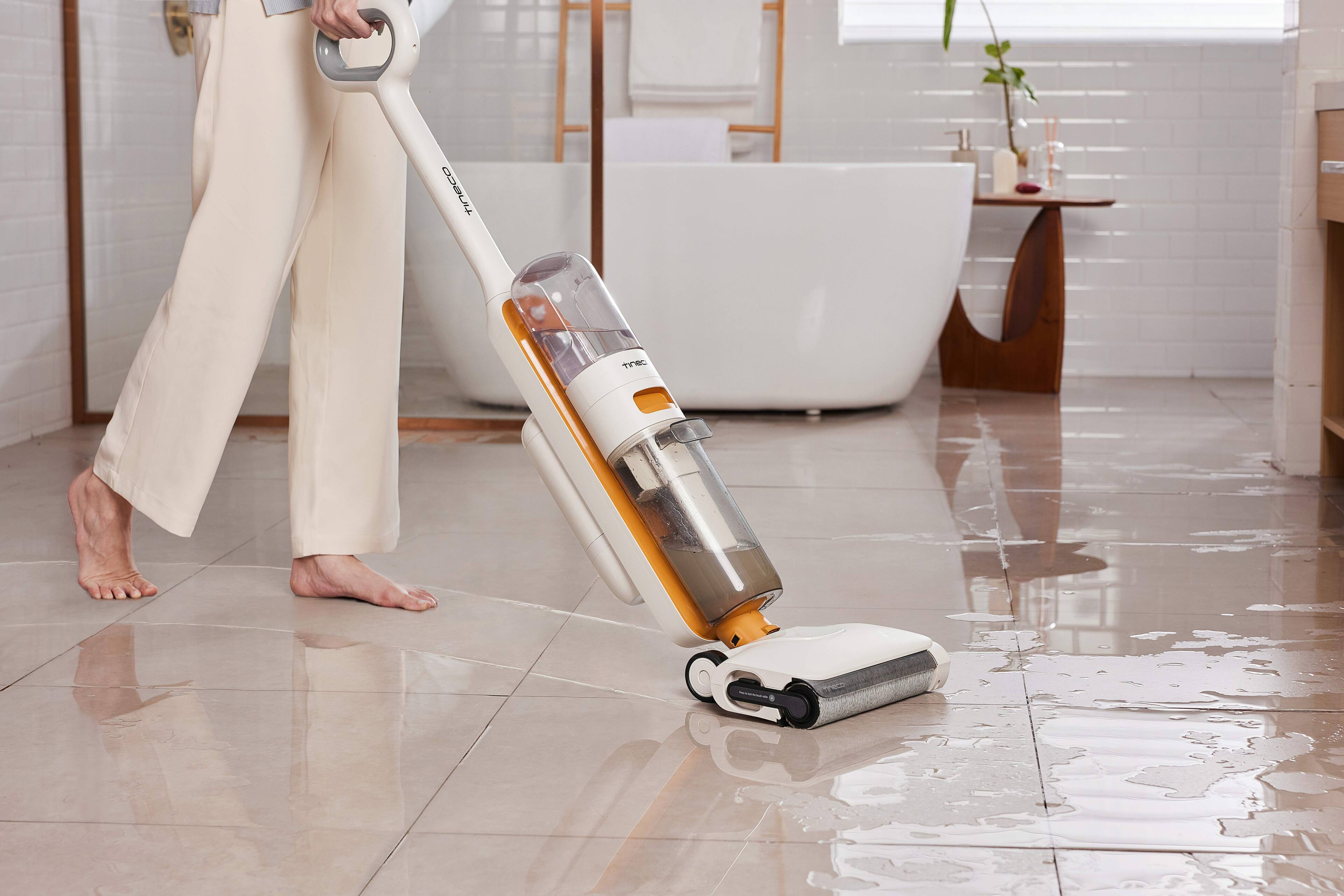 The text on the image is "Tineco."