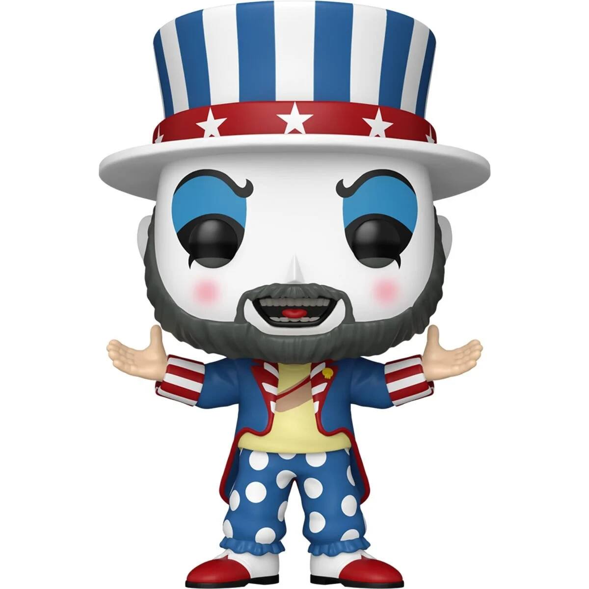 Angle. Funko - Funko Pop! House of 1000 Corpses: Captain Spaulding Plus - Multicolor.