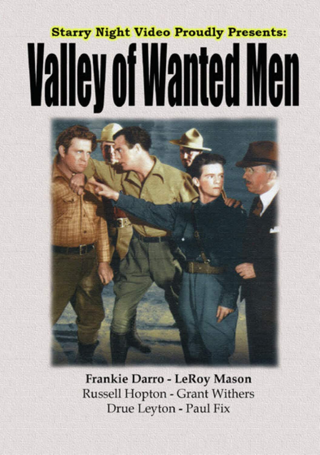 Valley Of Wanted Men  - DVD